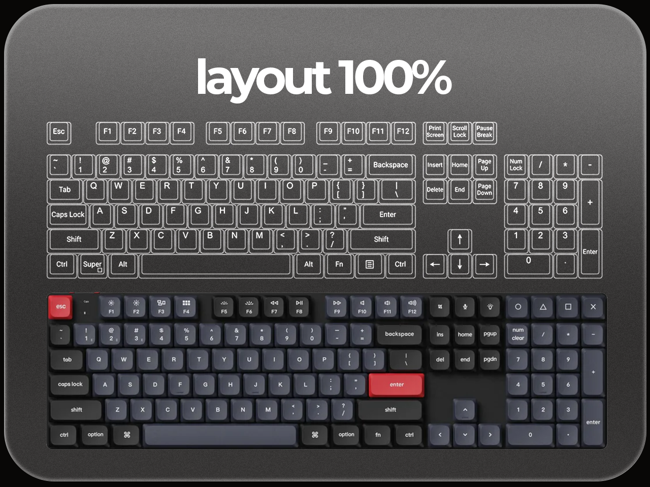Fullsize layout (100%)